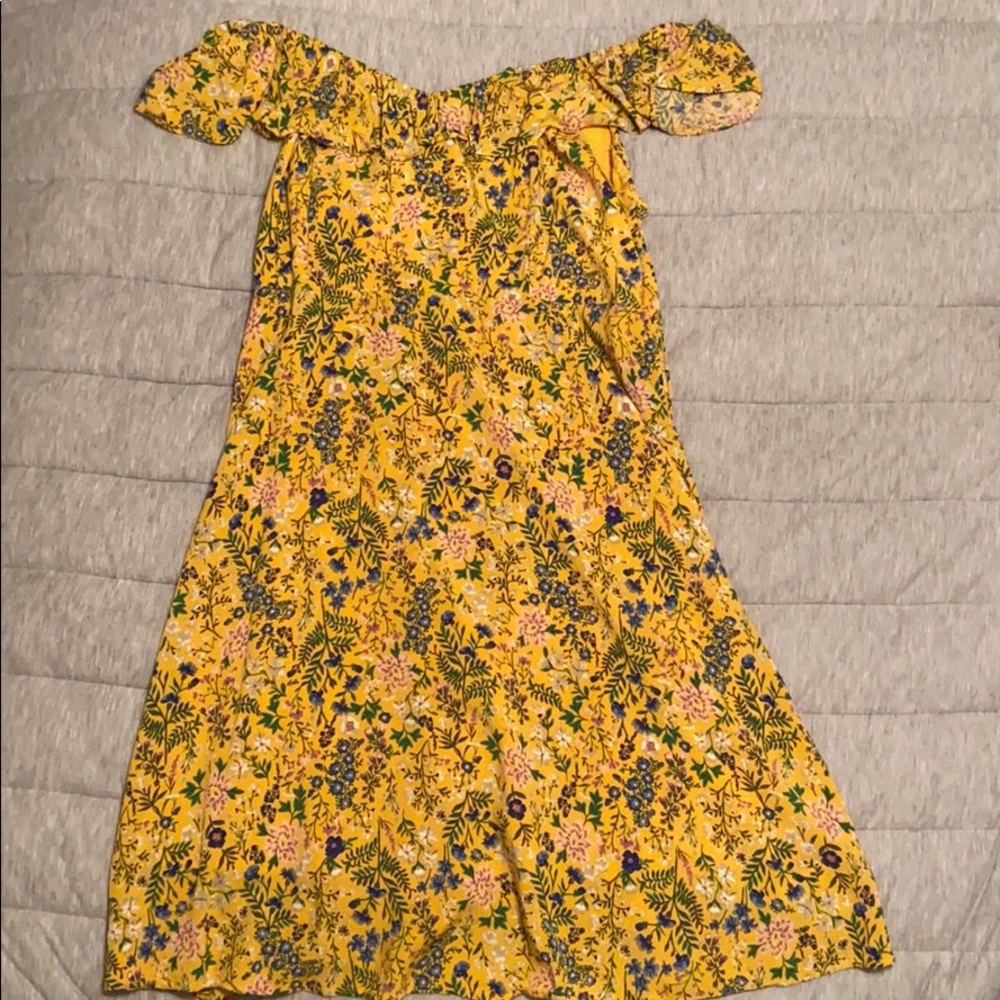 Off the shoulder dress